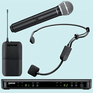 Lej trådløse mikrofon og headset mikrofon